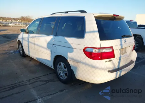 2007 Honda Odyssey Exl from USA, damaged, VIN 5FNRL38777B136400
